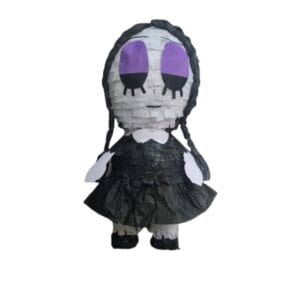 Wednesday Addams 3D Piñata – Wednesday Birthday Party Piñata