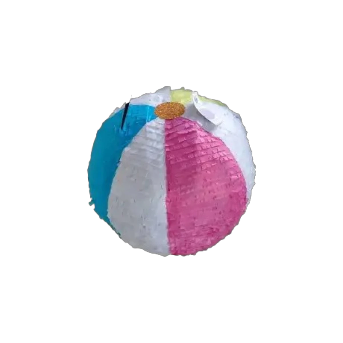 Beach Ball Piñata – Beach Birthday Party Piñata - Image 2