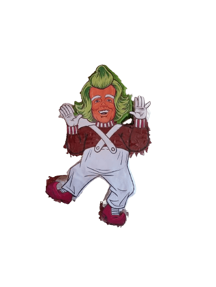 Oompa Loompa Piñata – Charlie and the Chocolate Factory Birthday Party Piñata