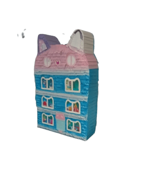 Gabby's Dollhouse House Piñata – Gabby's Dollhouse Birthday Party Piñata - Image 2