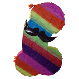 Rainbow Senior Mobi Bachelorette Piñata – Hen Party Piñata