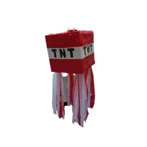 Minecraft TNT Block Piñata – Minecraft Birthday Party Piñata