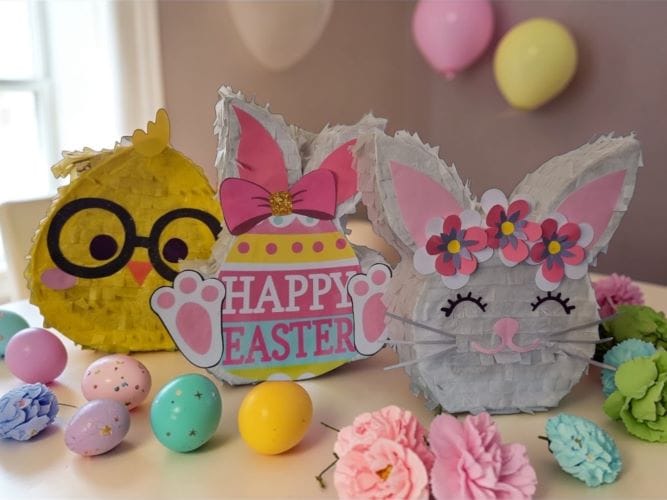 Mini Easter Egg Piñatas – Easter Party Favours
