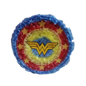 Wonder Woman Emblem Piñata – Superhero Party Piñata