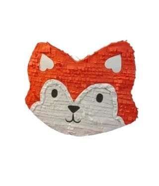 Cute Fox Face Piñata – Woodland Birthday Party Piñata
