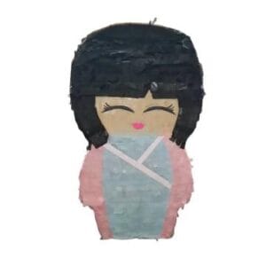 Geisha Doll Piñata – Japanese-Themed Birthday Party Piñata