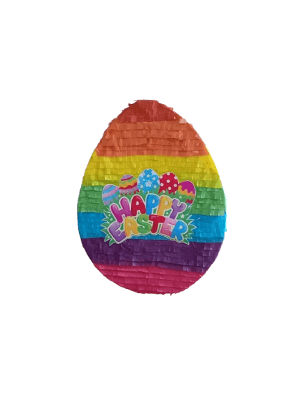 Rainbow Easter Egg Piñata – Easter Party Piñata