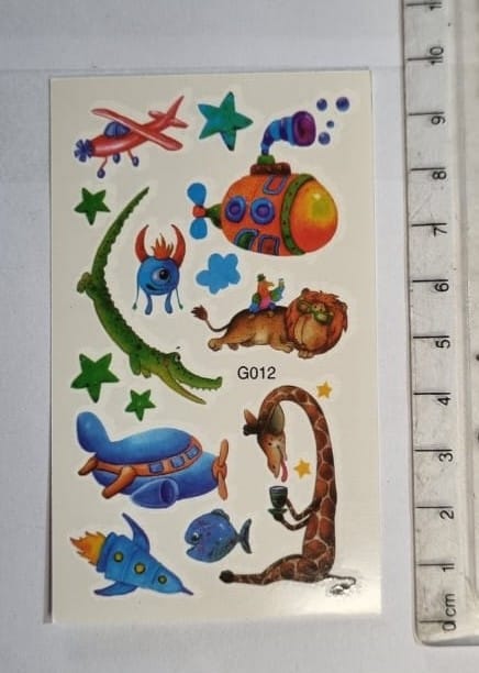 Temporary Tattoo Sheets – Pinata Filler - Image 2