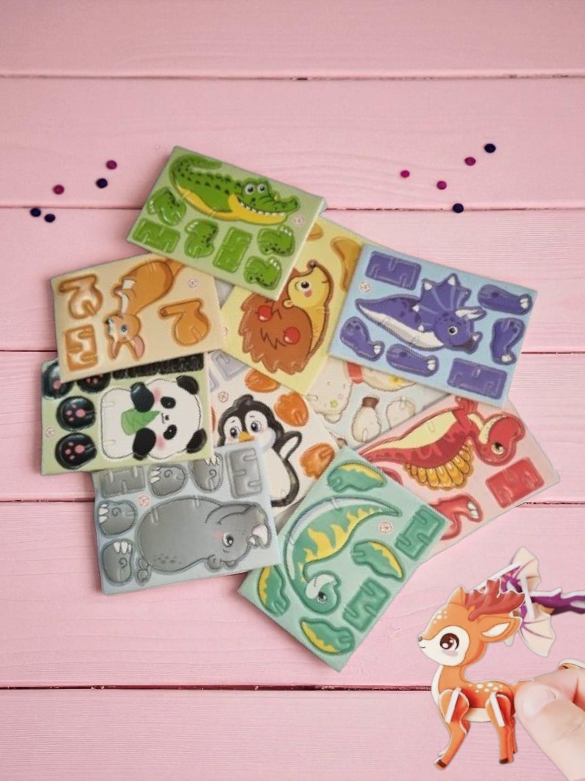 Mini Animal Puzzle Toy – Pinata Filler