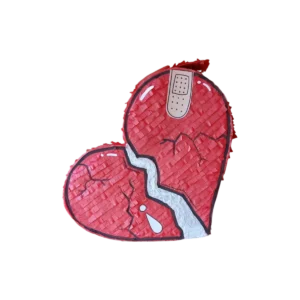 Anti-Valentine's Broken Heart Piñata – Breakup Party Piña