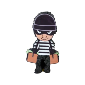 Bank Robber Piñata – Heist Birthday Party Piñata