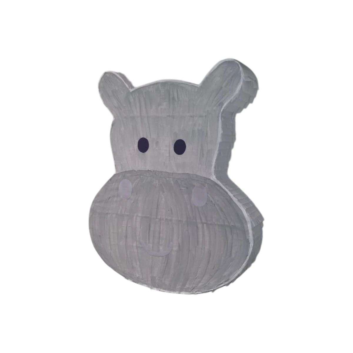 Hippo Face Piñata – Hippopotamus Birthday Party Piñata - Image 2