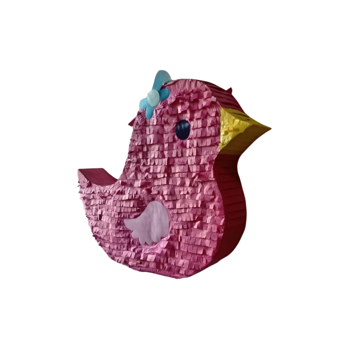 Cute Pink Bird Piñata – Bird Birthday Party Piñata - Image 2
