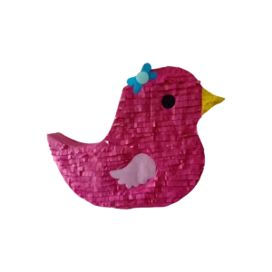 Cute Pink Bird Piñata – Bird Birthday Party Piñata