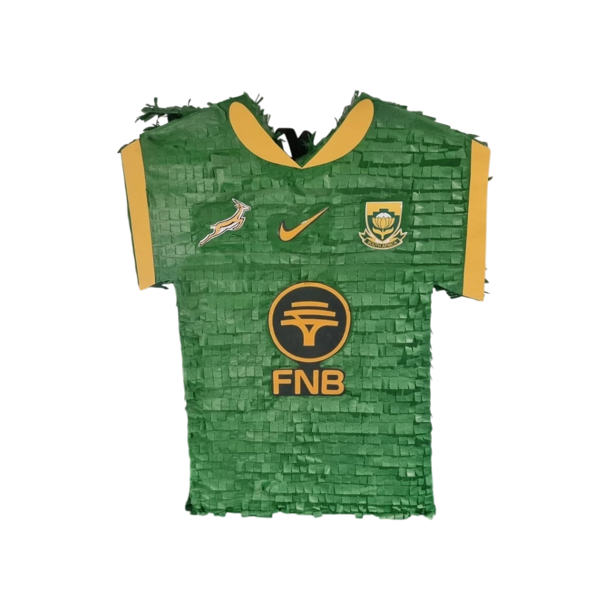 Springbok Rugby Jersey Piñata – Rugby Birthday Party Piñata
