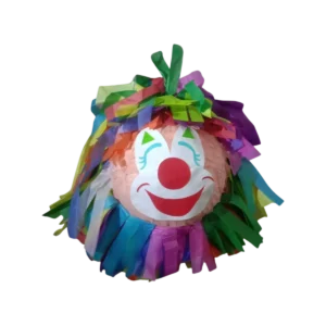 Clown Face Piñata – Circus Birthday Party Piñata