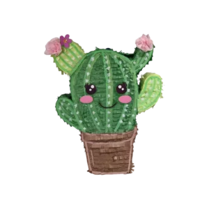 Cute Cactus Piñata – Fiesta Birthday Party Piñata