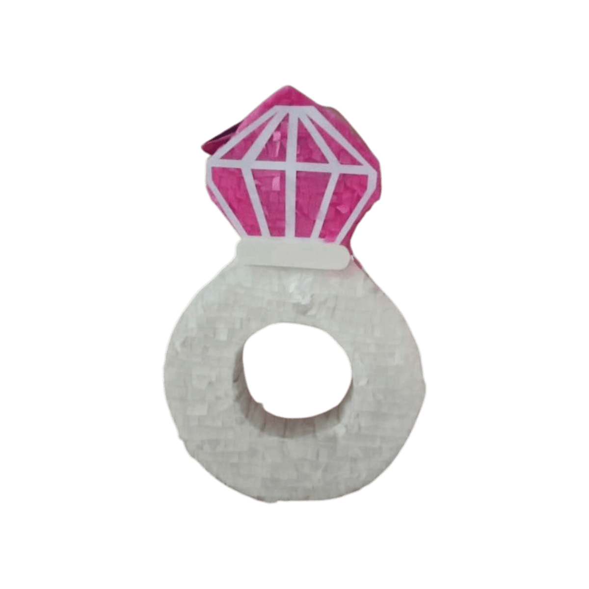 Pink Engagement Ring Piñata – Bridal Shower & Wedding Party Piñata
