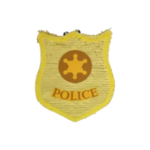 Police Badge Piñata – Police Birthday Party Piñata