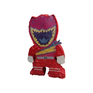 Red Power Ranger Piñata – Superhero Birthday Party Piñata
