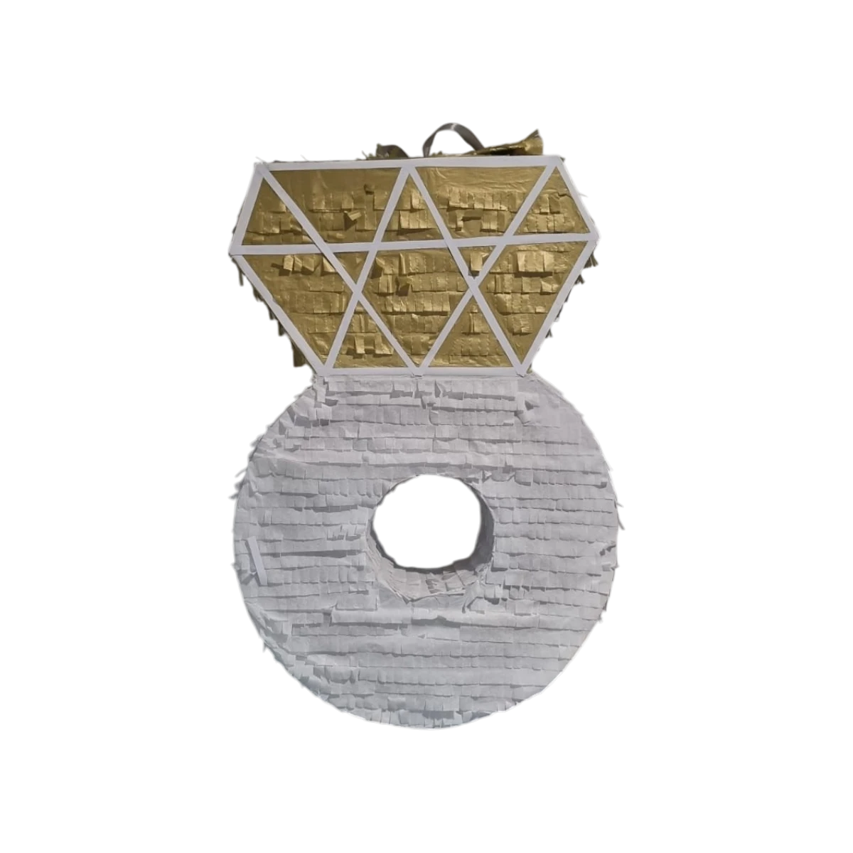 Engagement Ring Piñata – Wedding & Bridal Shower Party Piñata