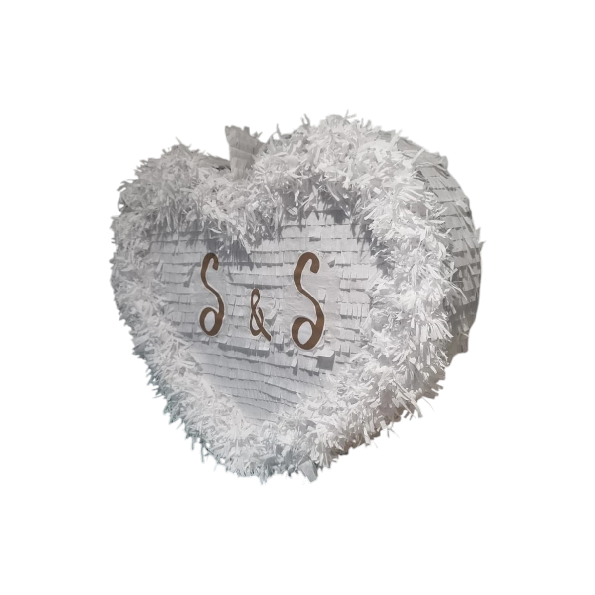 Wedding Heart Piñata with Bride & Groom – Wedding & Bridal Shower Party Piñata - Image 2