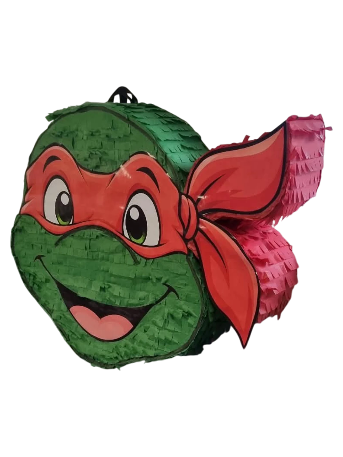 Teenage Mutant Ninja Turtles Face Piñata – Ninja Turtle Birthday Party Piñata - Image 3