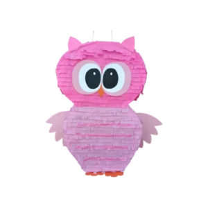 Pink Owl Piñata – Owl Birthday Party Piñata