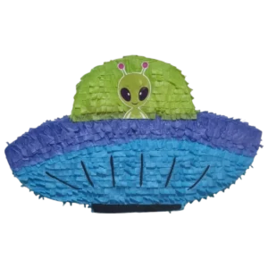 Alien in Spaceship Piñata – Space Birthday Party Piñata