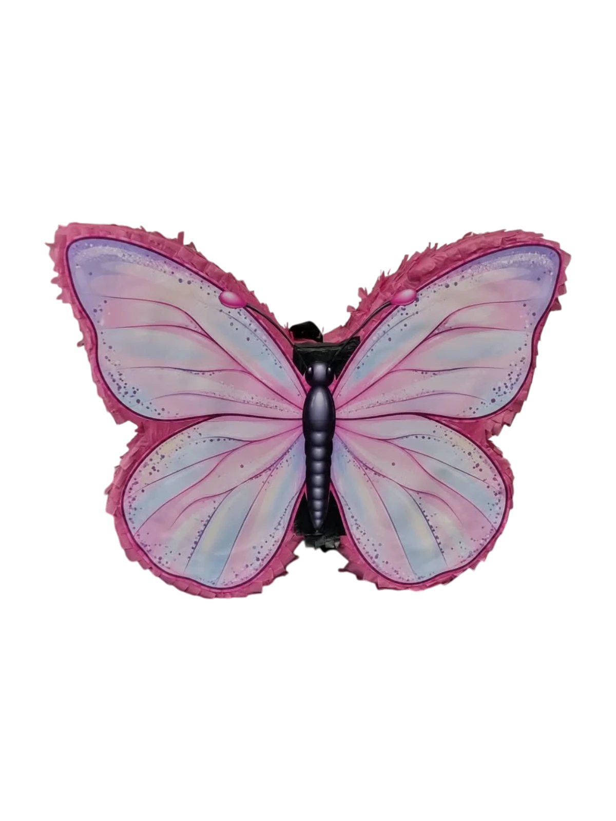 Pink Printed Butterfly Piñata – Butterfly Birthday Party Piñata